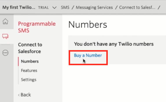 Buy Twilio Number